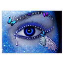 Butterfly Eyes 5D Diamond Painting Embroidery DIY Cross Stitch Home Decor