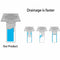 One Way Valve Insect Prevention Shower Drainer Floor Drain Stopper Drain Cover
