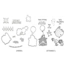 Chick Egg Happy Birthday Paper Cut Dies Silicone Seal Stamping Mold (C) Newly