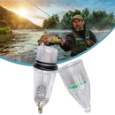 120MM LED Deep Drop Underwater Fishing Squid Lure Light green colors