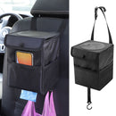 Waterproof Car Trash Can Sundries Holder Auto Storage Bucket Rubbish Bin