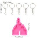 Making Pendant Silicone Mould Candy Chocolate Mold Clay Mold Keychain Molds