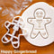Vitruvian Happy Zombie Cookie Embosser Mold Biscuit Mold Halloween Christmas