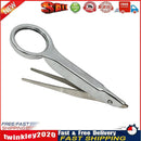 Portable 10X Magnifier Handheld Magnifying Glass with Tweezers Loupe Tools Newly