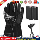 WEST BIKING Electric Heated Gloves USB Rechargeable Anti-Cold Gloves (L) Newly