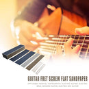 3pcs Guitar Fingerboard Guard Protector Beam Fret Sanding Leveler with Sandpaper