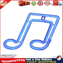 Note LED Neon Night Light Sign Wall Art Lamp for Xmas Home Party (Blue) Newly