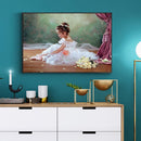 Full Round Drill Diamond Painting 5D DIY Ballet Girl Rhinestone Mosaic Picture