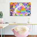 5D DIY Canvas Full Drill Color Parrot Diamond Painting Rhinestone Picture Crafts