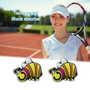 2pcs Cartoon Animal Silicone Racquet Tennis Racket Anti Shock Absorber (C) Newly