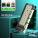 SSD PCI Express Converter M.2 PCI-E NVMe SSD to PCIe 3.0 X4/X8/X16 Adapter Card
