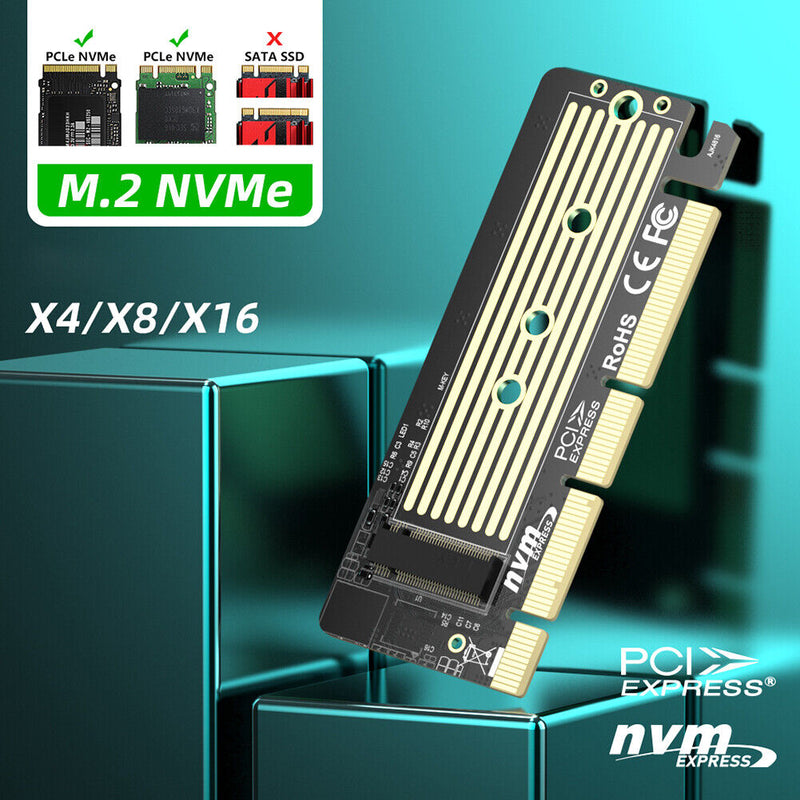 SSD PCI Express Converter M.2 PCI-E NVMe SSD to PCIe 3.0 X4/X8/X16 Adapter Card