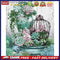 Succulent Partial Oil Paint By Numbers DIY Handpainted Home Decoration Unfr