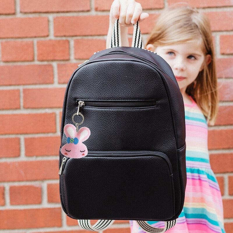 Full Beaded Cute Rabbit Cross Stitch Key Chain Embroidery Handicraft Pendant Kit