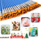 2*Plastic Rod Brush Digital Oil Brush Pointed Hook Line Viny Brush Flat Pen I9F8