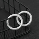 Carabiner Purses Handbags Snap Clasp Clip Spring O-Ring Buckles Bag Belt Buckle