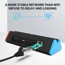 Console TV Dock Station with 1000Mbs LAN Port/4K HDMI-compatible for Switch OLED