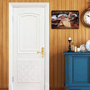 Car Sexy Lady Metal Plate Painting for Bar Pub Tin Plaques Wall Sign (A)