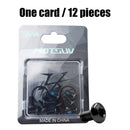 12pcs T25 M5x10mm Bolts Alloy Steel Screws for Mountain Bike Disc Brake Rotor