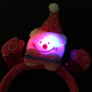 Cartoon Christmas Headband Hair Band Performance Accessories (Snowman)