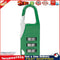 Mini 3 Digit Combination Padlock Zinc Alloy Travel Luggage Lock (Green) Newly
