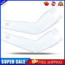 #A WEST BIKING 1 Pair Ice Silk UV Protection Cooling Arm Sleeves Covers for Adul