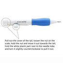 Punch Needle Set 3 Needles 2 Threaders Craft Tool for Embroidery DIY(A+B) Newly