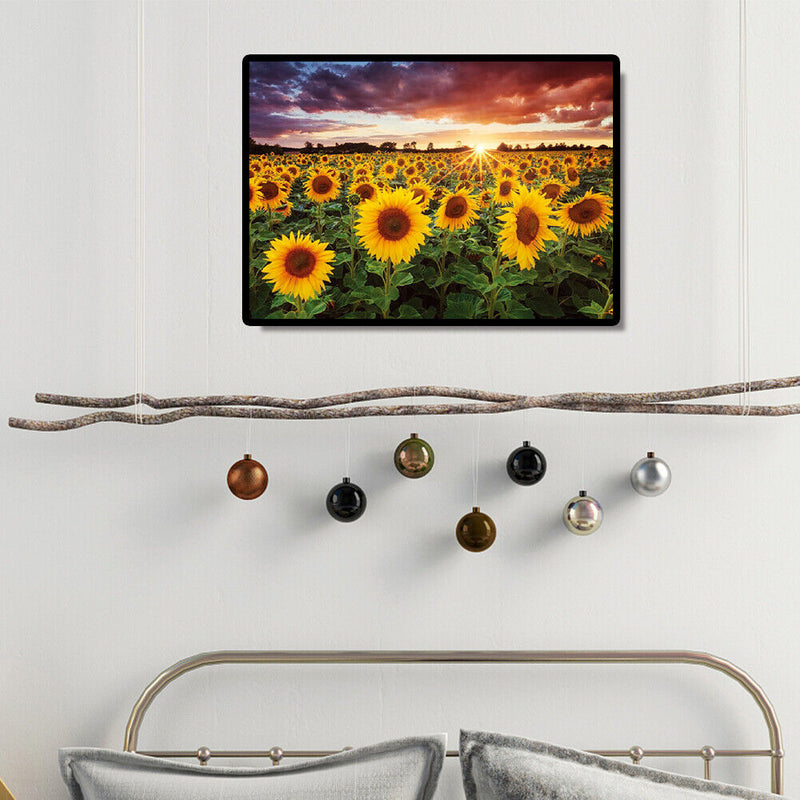 5D DIY Diamond Painting Sunflower Full Round Drill Embroidery Cross Stitch Kit