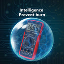 ANENG DT-9205A Digital Voltmeter Current Voltage Resistance Tester (Red) Newly