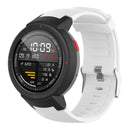 Soft Silicone Adjustable Watch Strap Wrist Band for Amazfit Verge (White)