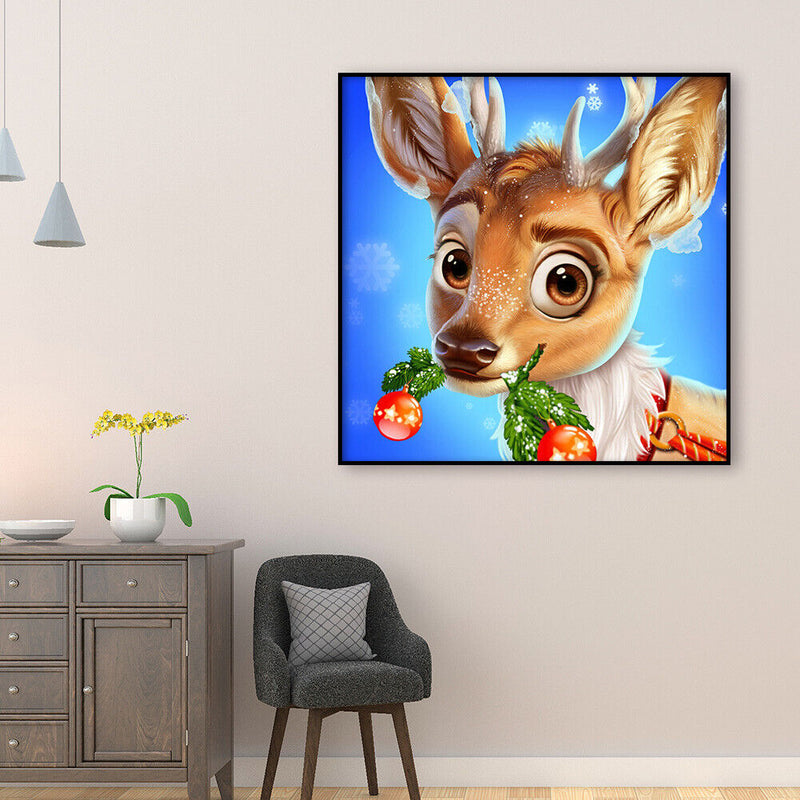 Diamond Embroidery Picture 5D DIY Cute Deer Diamond Painting for Wall Gifts