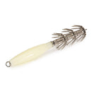 Octopus Jig Squid Hard Lure Wood Shrimp Bait Fishing Hook Tackle (Luminous)