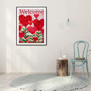 5D Valentine Day Full Round Drill Diamond Painting Handicraft Home Wall Decor