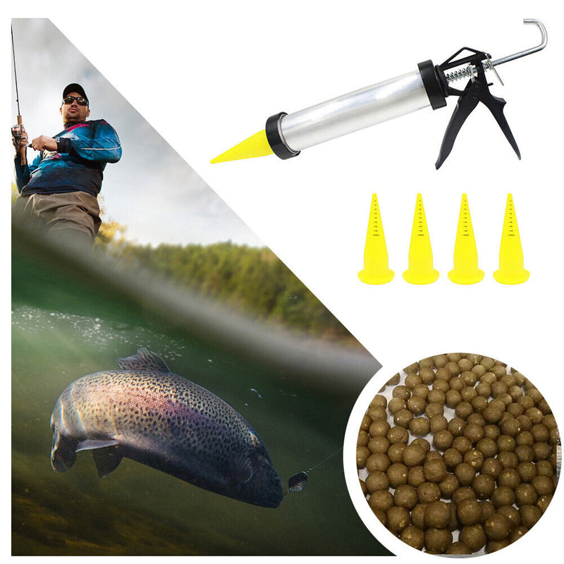 Carp Fishing Boilie Gun Aluminum Carp Bait Tool Fishing Lure Accessories Ta