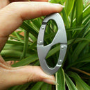 Aluminum Alloy Snap Clip Hook Keychain For Hiking N1U6 Climbing Carabiner W4U3