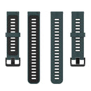 20mm Watch Band for Huawei Watch GT3 42mm Silicone Strap (Green Black) Newly