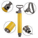46cm Kayak Hand Pump Canoe Hand Bilge Pump for Emergency Rescue (Yellow) Newly