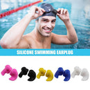 1 Pair Waterproof Earplugs Silicone Ear Plugs Swimming Accessories (Pink)
