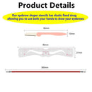 Reusable Eyebrow Shaper Kit Easy to draw eyebrow Eyebrow Razor Stencil Template