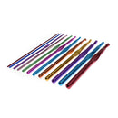 DIY Aluminum Crochet Hooks Sweater Knit Sewing Needles Set Kit (12pcs)
