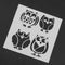 Plastic Cake Flower Spray Stencils DIY Mold Mould Fondant Template(PH-23)