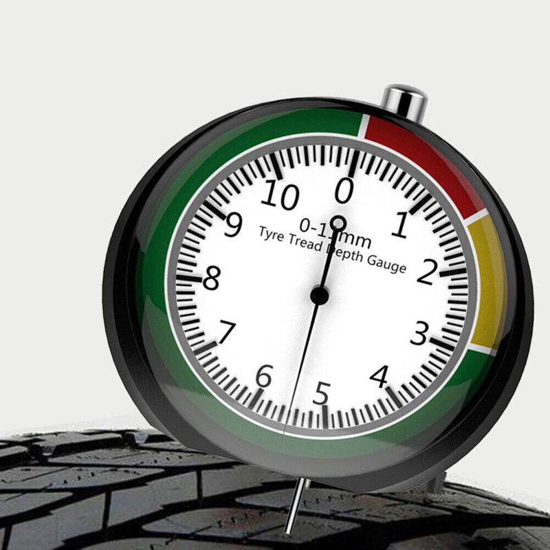 Car tire measuring ruler automotive trucks van tires profile depth gauge
