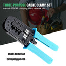 7SQ-5684 4P/6P/8P Crimper Cable Cutter Wire Stripper Pliers Crimping Tools