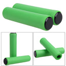 Bike Grips UltraLight Silicone Material Handlebar MTB Bicycle Grip(Green) Newly