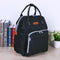 Multi-functional Mom Backpack Baby Diaper Large Capacity Travel Bag(Black)-