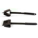 2 in1 BBQ Grillbürste Länge Reinigungsbürste Grill N1K4 W9N8 Metallborsten T0M0