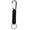 Outdoor Climbing Umbrella Rope Spring Carabiner Keychain EDC Tool Random Co
