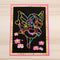 Kids Handmade Scratch Paper Colorful Drawing Scraping Painting Toys Random