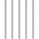 100pcs Nail Art French Tips Extension Forms Acrylic UV Gel Guide Stencils