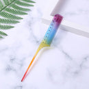 Anti-static Double Head Heat Resistant Rainbow Comb Hairdresser for Hair Cu